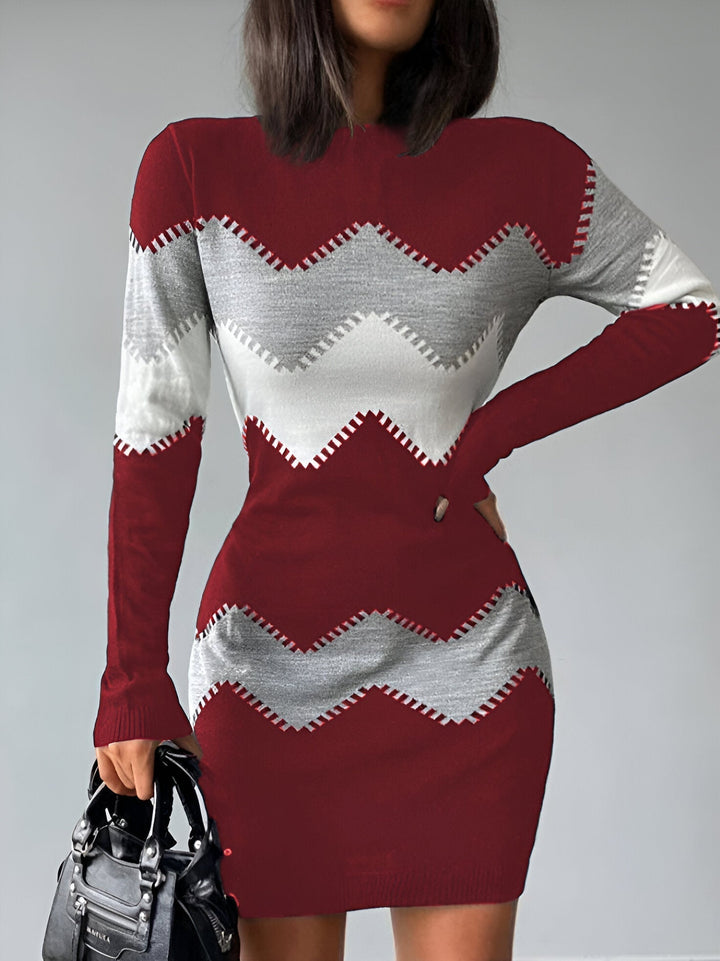 Drune | gestricktes Bodycon-Minikleid Für Frauen