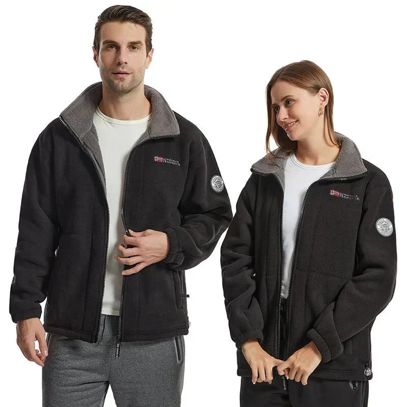 Drune | Winddichte & atmungsaktive Herren-Fleecejacke