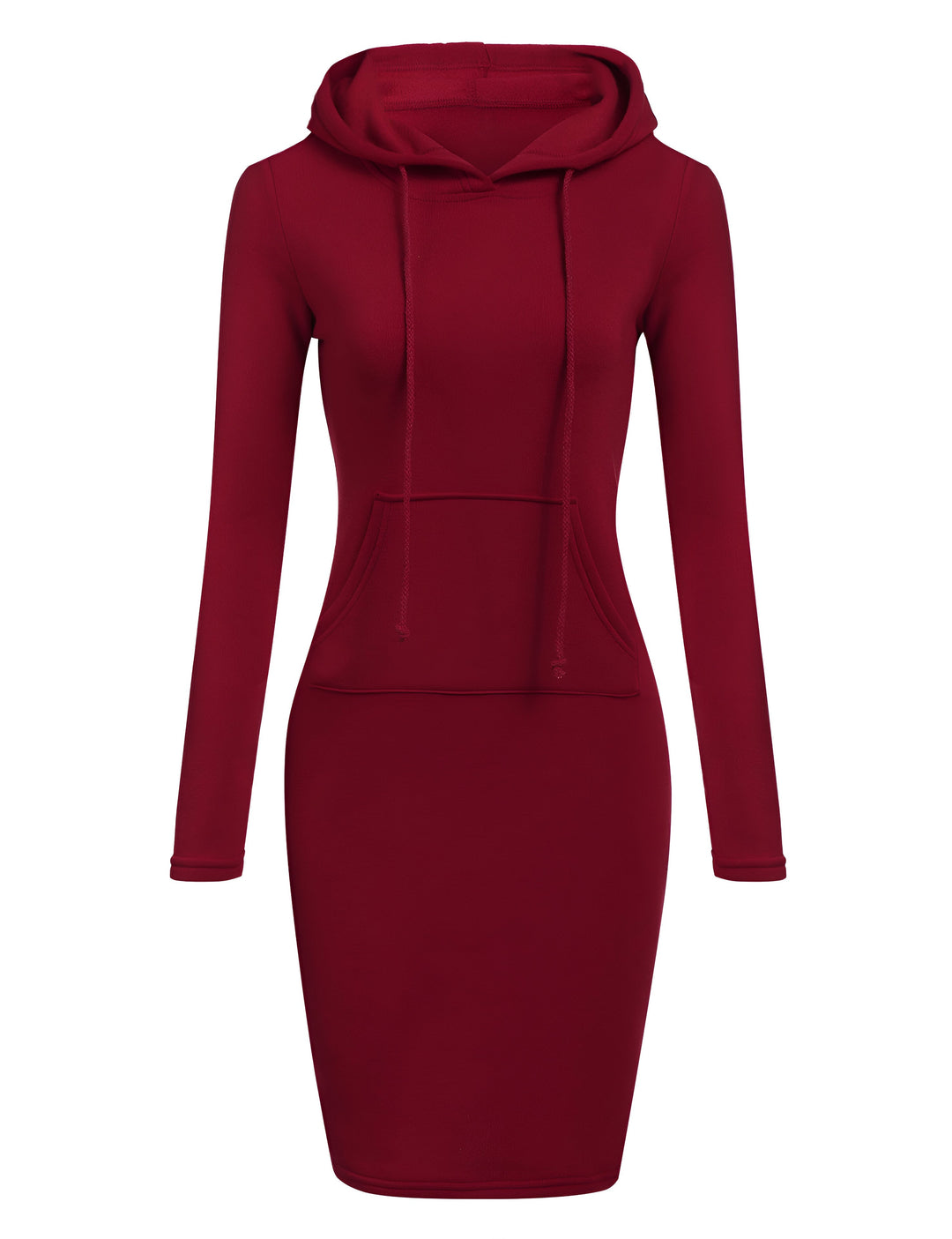 Drune | Gemütliches & Schickes Kapuzen-Sweatshirt-Kleid für den Herbst