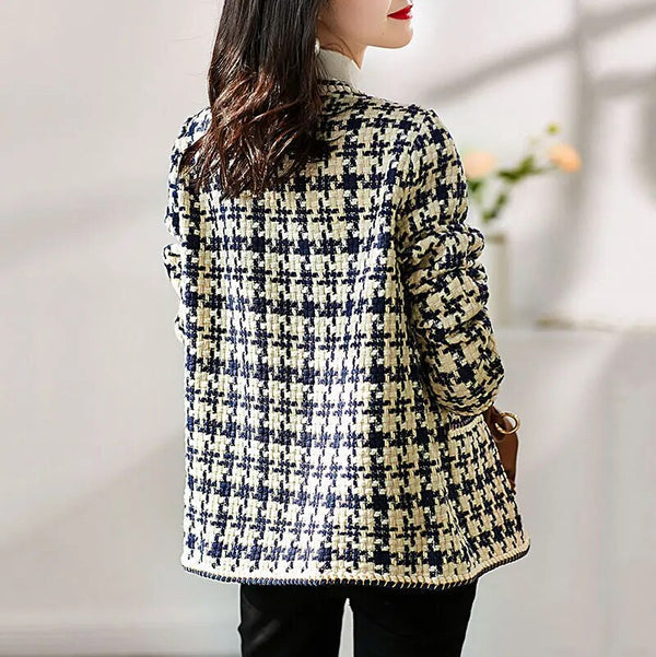 Drune | Stilvolle Weinlese Tweed Jacke