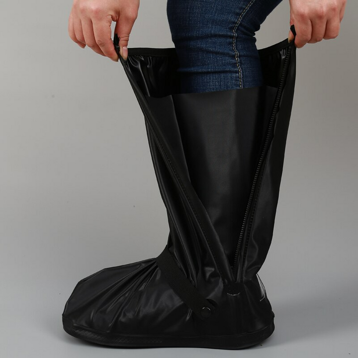 Galoschen Schuhüberzüge - Wasserdicht - Schwarz - Stiefelüberzüge - Regenschutz für Schuhe Drune