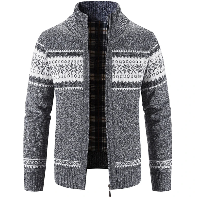 Drune | Zip-Up Winter Pullover