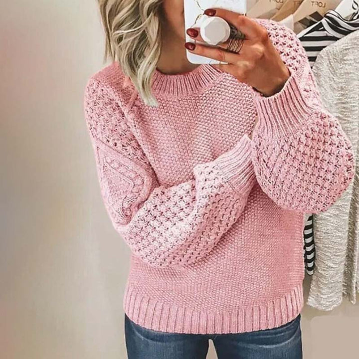 Drune | Pullover Weites Modell Grob Gestrickt Pullover Damenstrickzeug