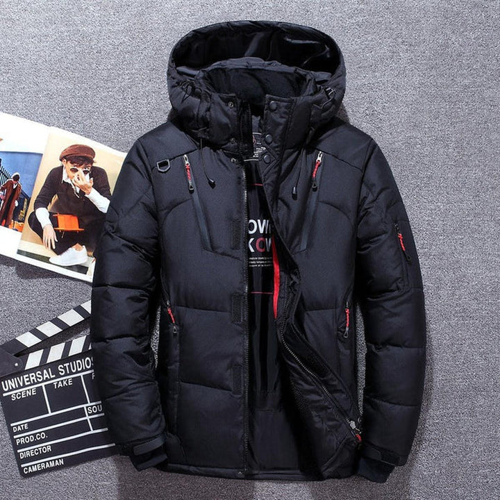 Drune | Winterjacke mit Kapuze - Wasserabweisende Jacke