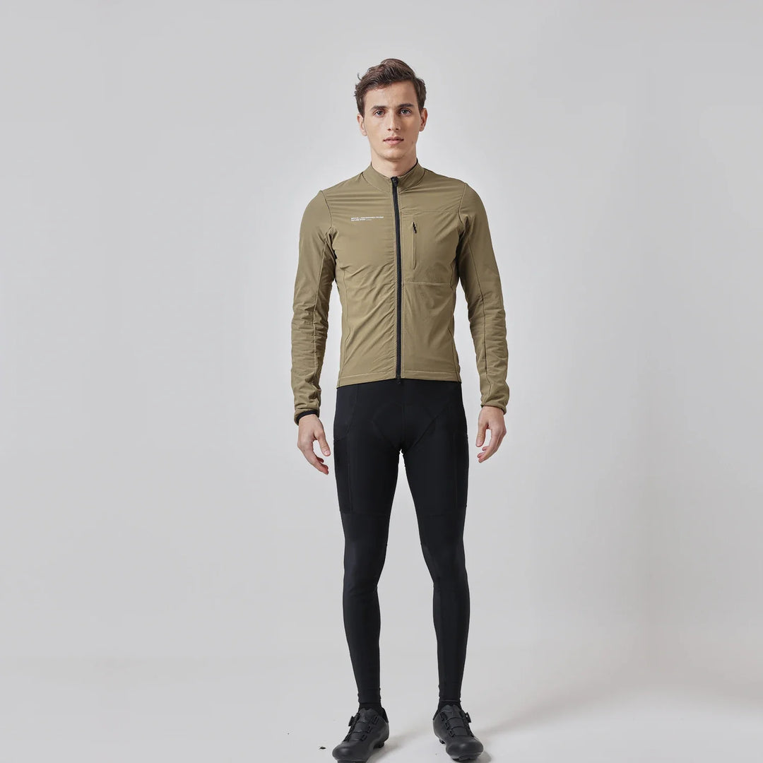 Drune | Herren Radjacke - Isolierte, wasserabweisende & winddichte Thermojacke für 3 Saisonen
