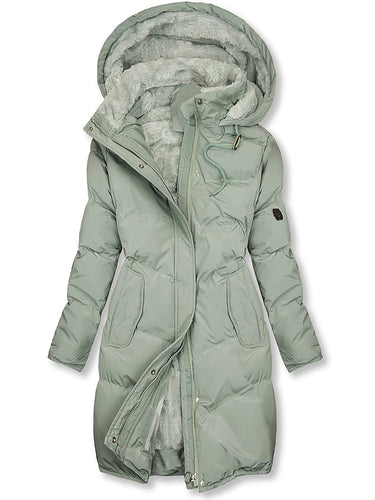 Drune | Lange Damenjacke Winter - Stilvolle Damenjacke