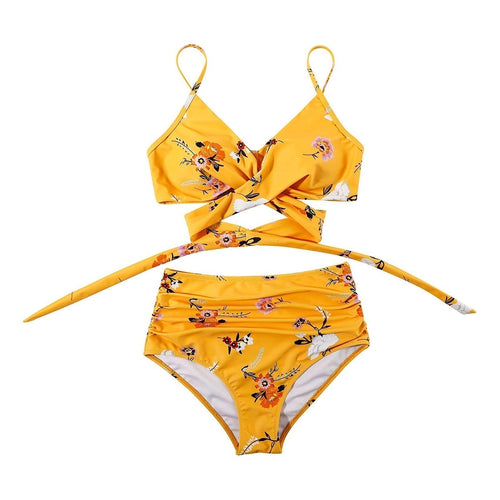 Drune | Buntes High-Waist-Biki für Damen