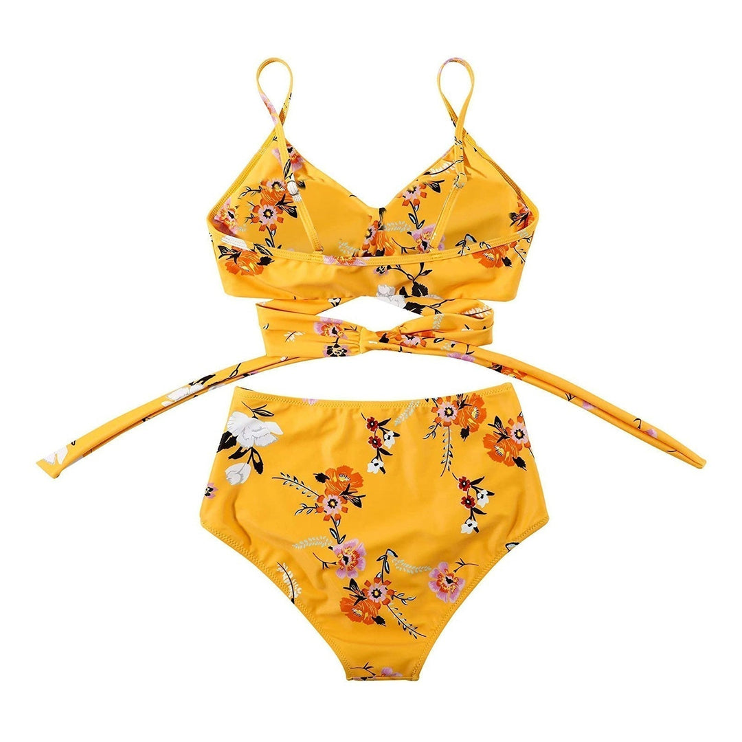 Drune | Buntes High-Waist-Biki für Damen