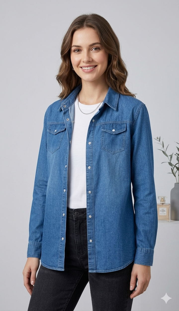 Drune | Lang Denim Jack