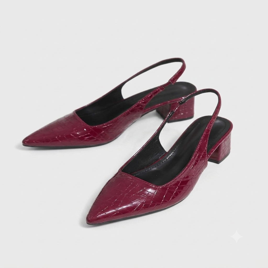 Drune | Spitzer Slingback Pumps