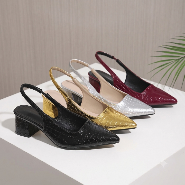 Drune | Spitzer Slingback Pumps