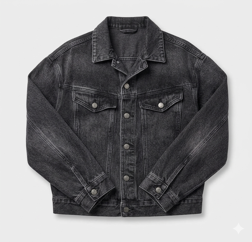 Drune | Damen Jeansjacke mit aufgesetzten Taschen