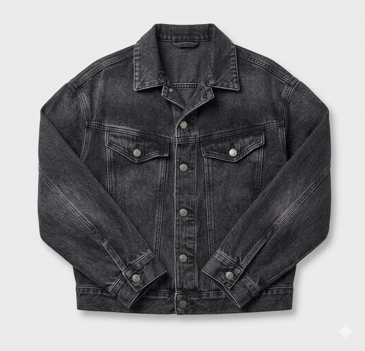 Drune | Damen Jeansjacke mit aufgesetzten Taschen