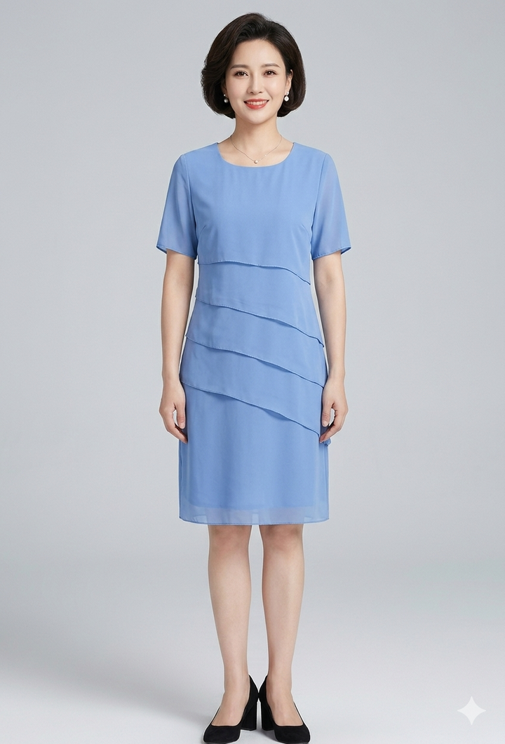 Drune | Elegantes Figurbetontes Damen Kleid