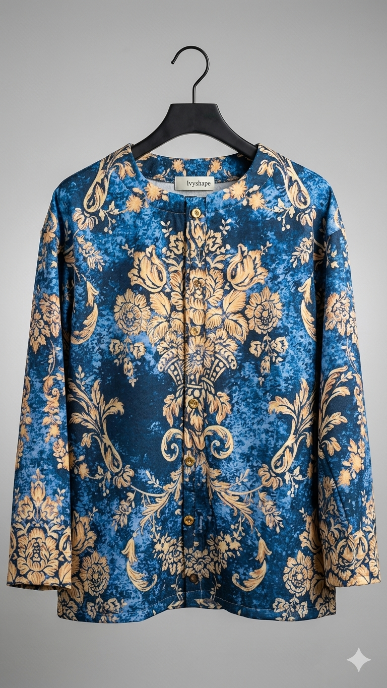 Drune | Luxuriöse Musterjacke