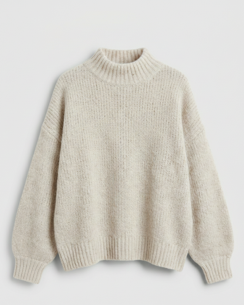 Flauschiger Oversize Pullover Damen | Drune