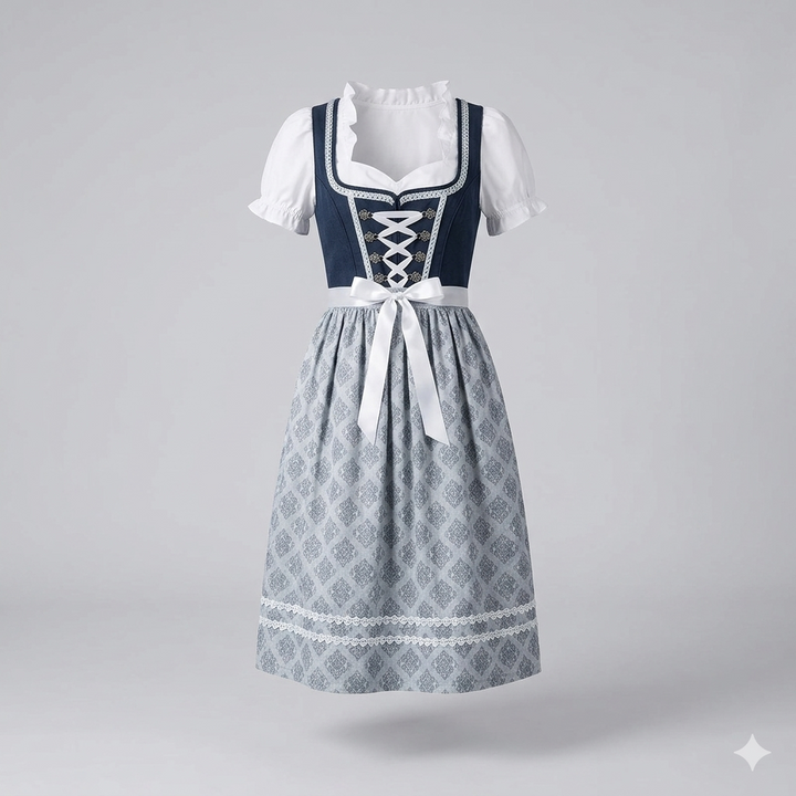 Drune | Traditionelles Kostüm für Frauen mit Schürze