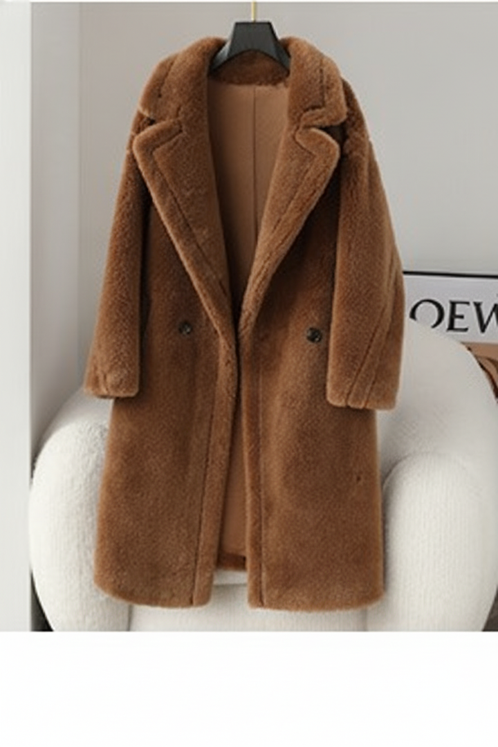 Drune | Herbst/Winter-Mantel aus Kunstpelz