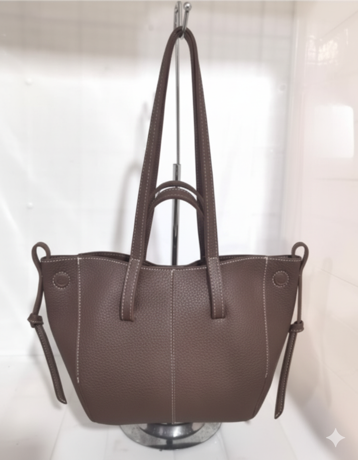 Drune | Luxuriöse Leder Shopper