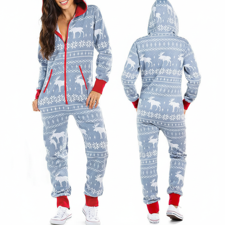 Drune | Verrückter Weihnachts-Pyjama - Damen