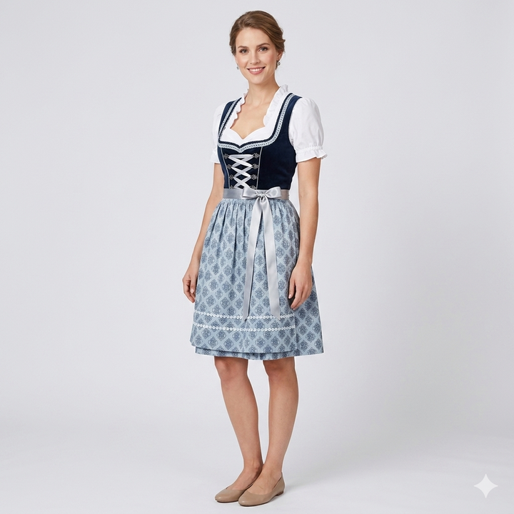 Drune | Traditionelles Kostüm für Frauen mit Schürze