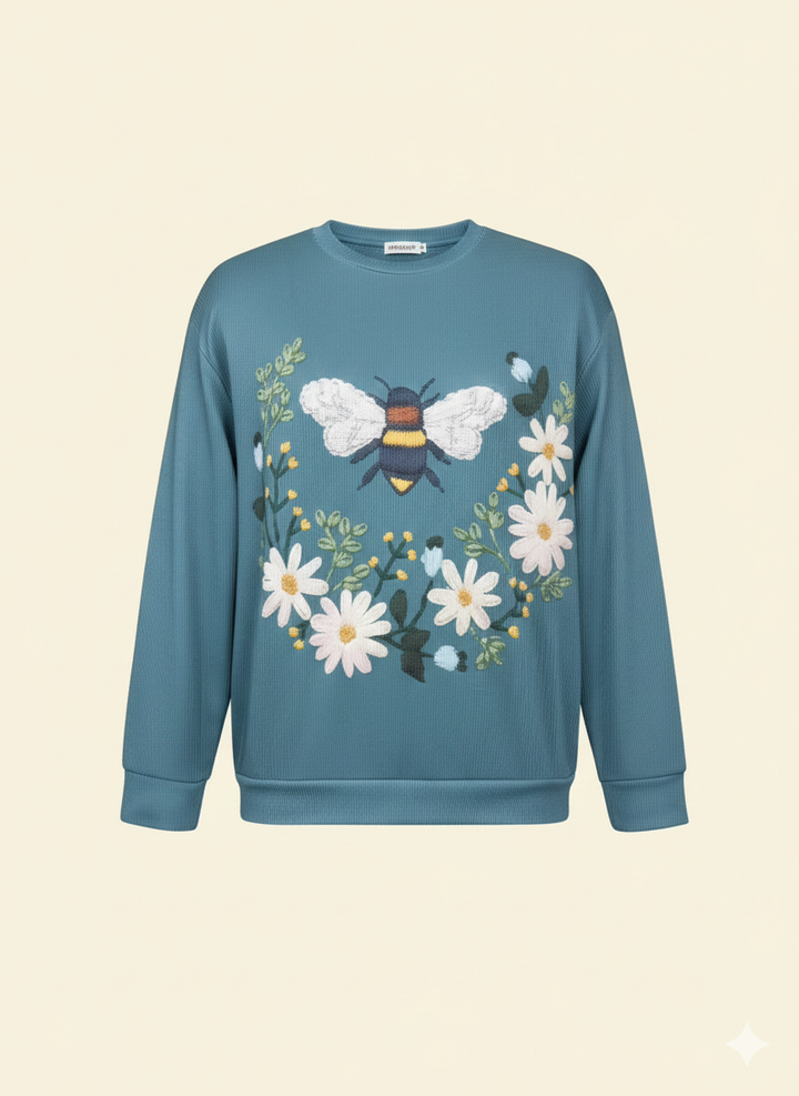 Drune | Bedruckter Pullover für Damen