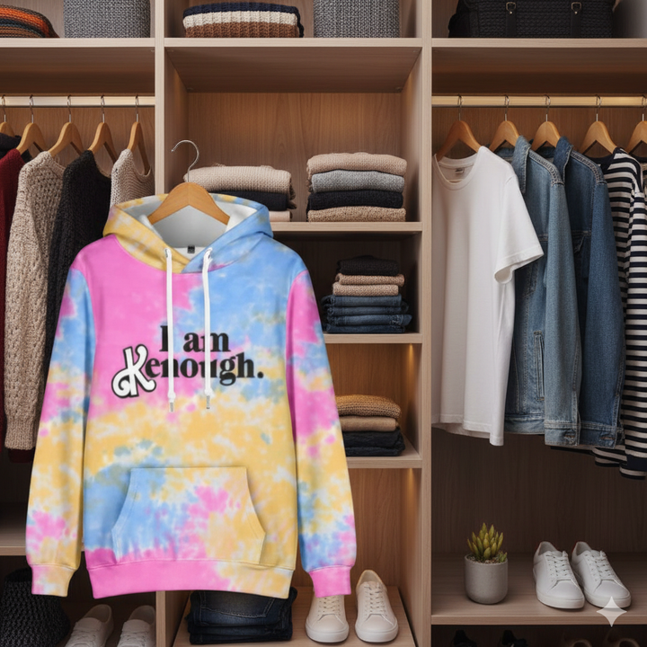 Damen-Tie-Dye-Jacke mit modernem Farbverlauf Drune
