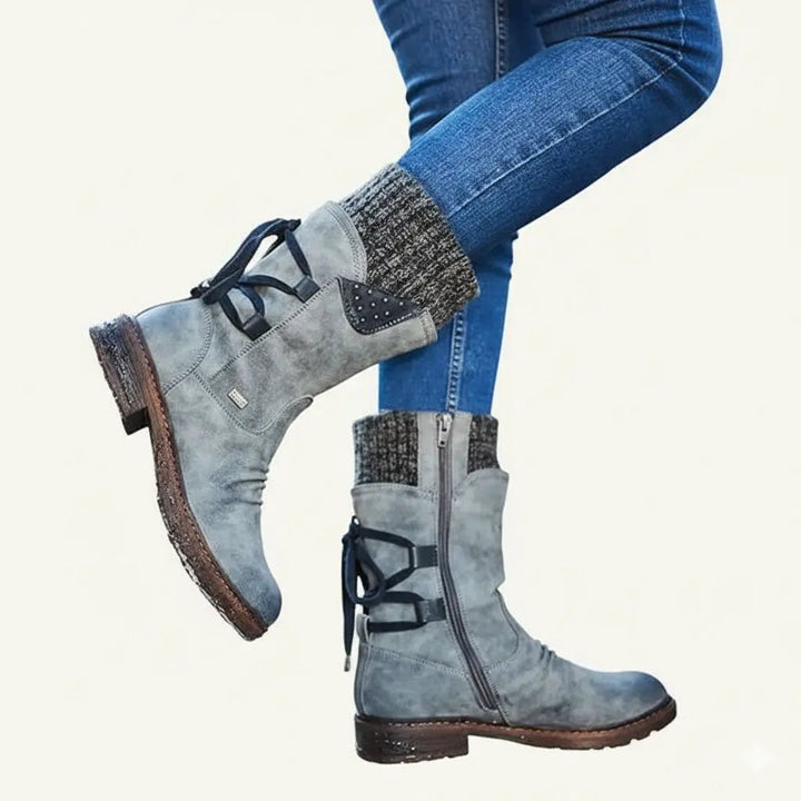 Drune | Niedrigabsatz-Winterstiefel für Frauen – Bequemes & Warmes Design