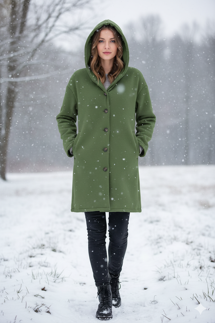 Drune Amsterdam | Eleganter Modemantel  für Damen (neueste Kollektion)