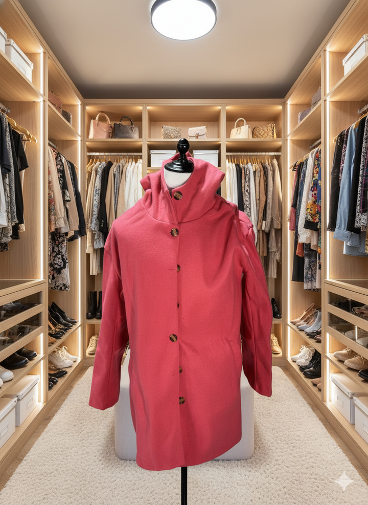 Drune Amsterdam | Eleganter Modemantel  für Damen (neueste Kollektion)