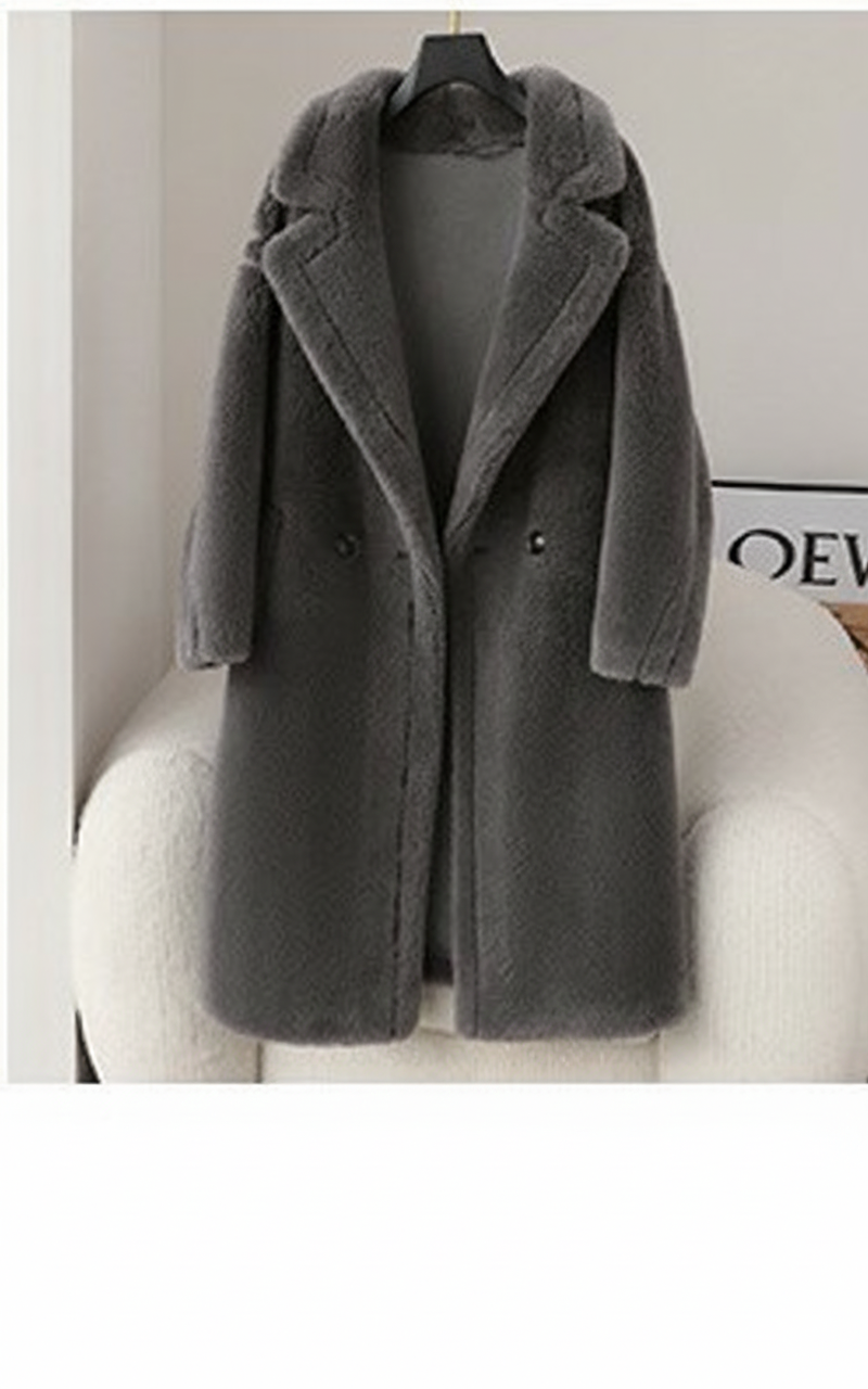 Drune | Herbst/Winter-Mantel aus Kunstpelz