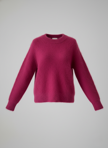 Drune | Pullover Sweatshirt - Oversized Schnitt - Flauschige Textur - Lange Ärmel - Rundhalsausschnitt