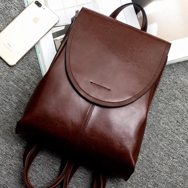 Drune | Leder Mini Rucksack Für Frauen Luxuriös Und Vielseitig