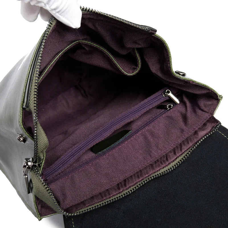 Drune | Leder Mini Rucksack Für Frauen Luxuriös Und Vielseitig