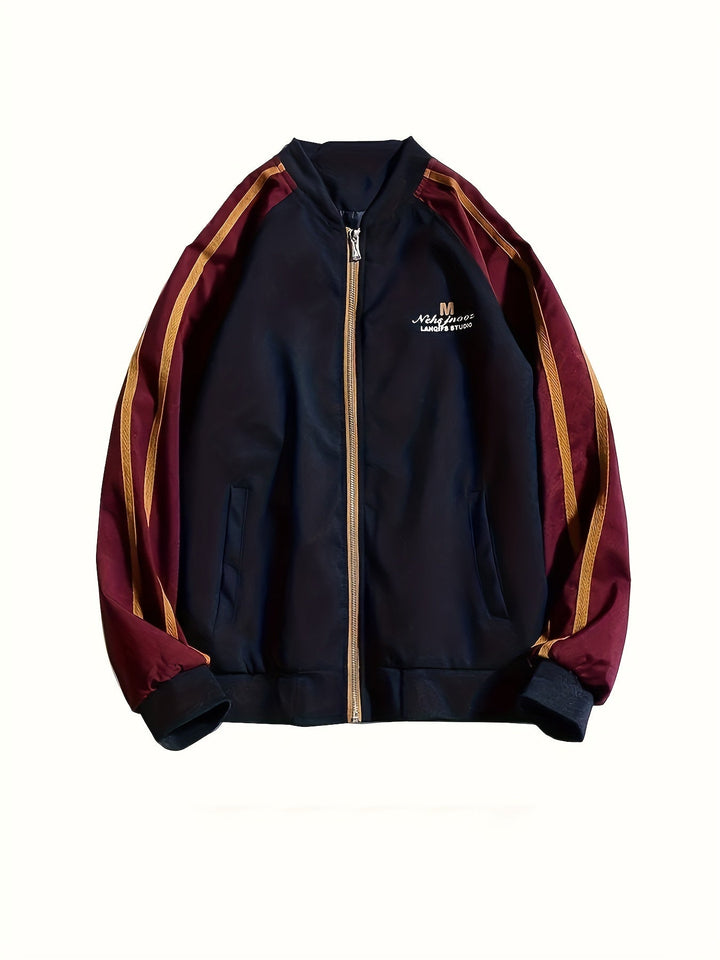 Drune | Stilvolle Farbblockjacke Mit Sportlichem Look