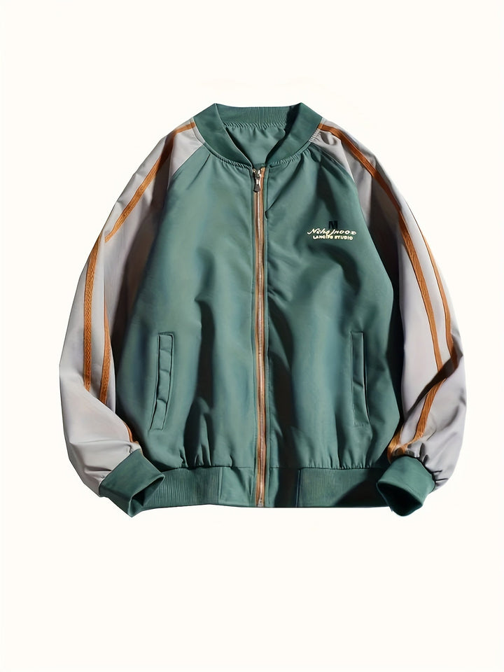 Drune | Stilvolle Farbblockjacke Mit Sportlichem Look