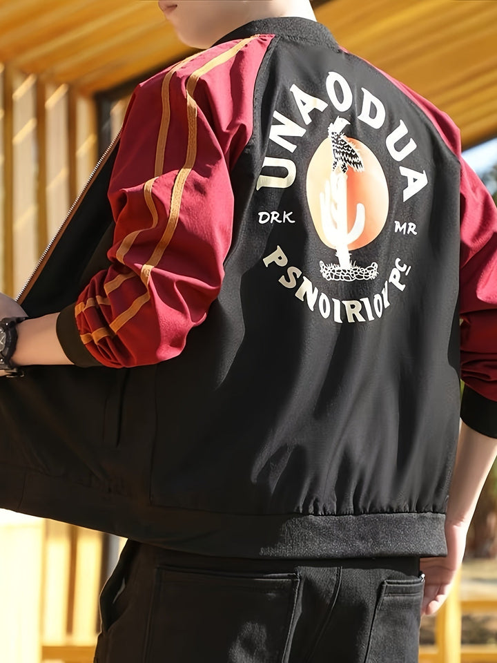 Drune | Stilvolle Farbblockjacke Mit Sportlichem Look