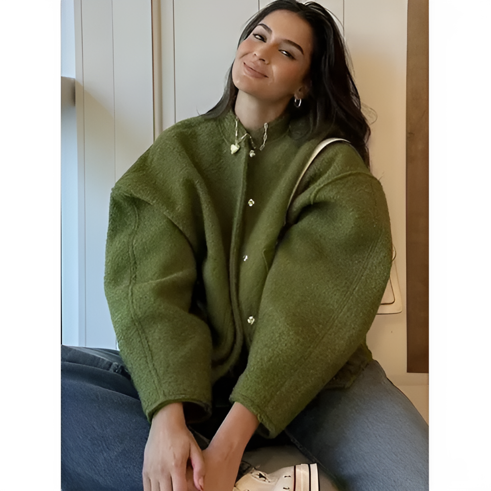 Drune | Übergroße Damen Winter Aviator Jacke
