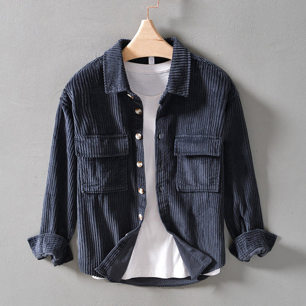 Drune | Stilvolle Cordjacke Für Herren