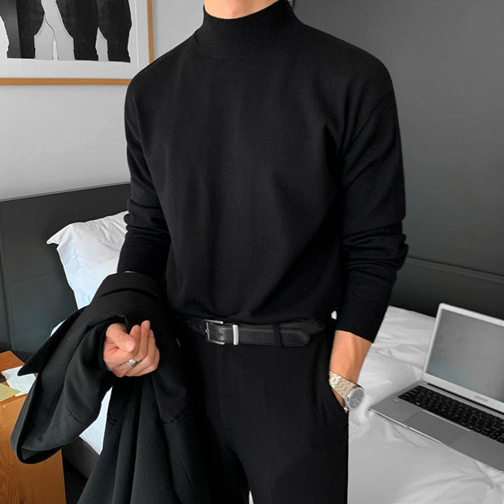 Drune | Pullover Herren mit klassischem Ausschnitt und langen Ärmeln