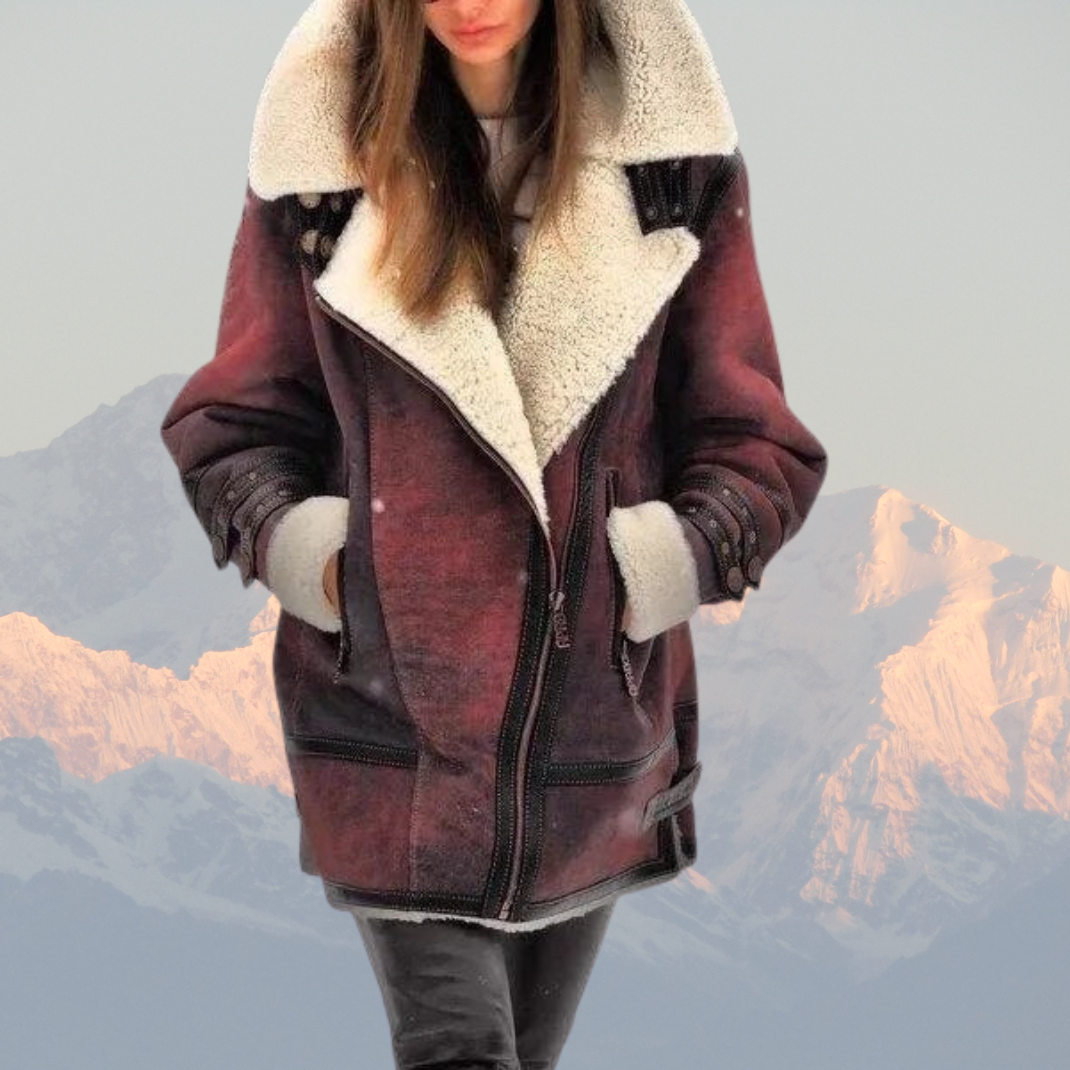 Drune | Shearling Fliegerjacke