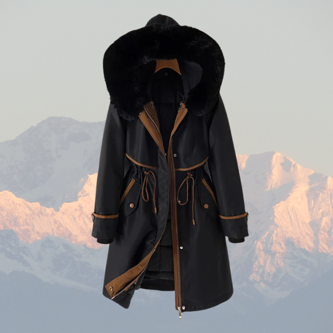 Drune | Parka-Jacke mit gestepptem Innenfutter
