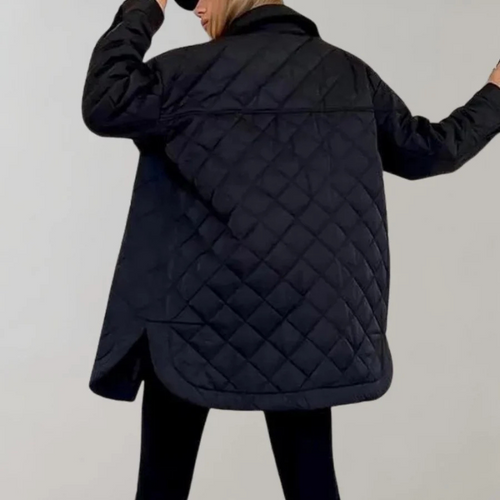 Drune | Jacke Damen Button up Übergröße Herbst Winter Jacke