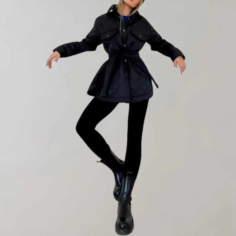Drune | Jacke Damen Button up Übergröße Herbst Winter Jacke