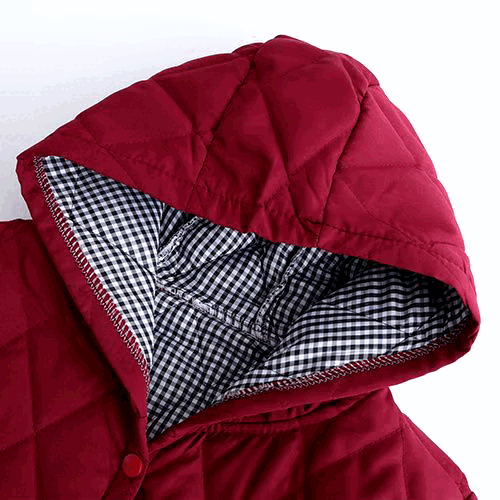 Drune | Übergrößen Winterjacke aus Baumwolle für Damen
