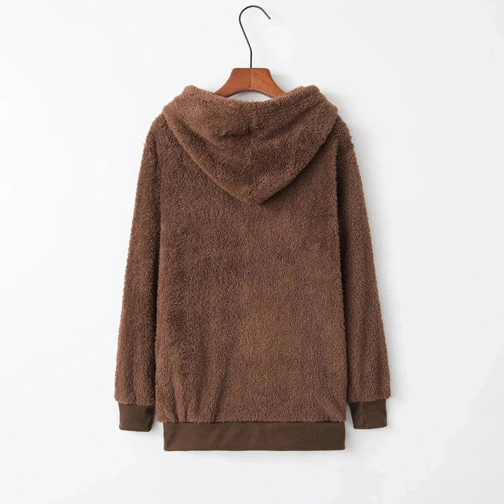 Drune | Übergroßer Sherpa-Fleece-Hoodie