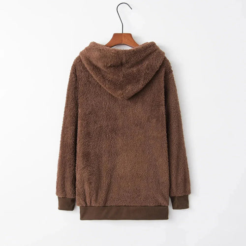 Drune | Übergroßer Sherpa-Fleece-Hoodie