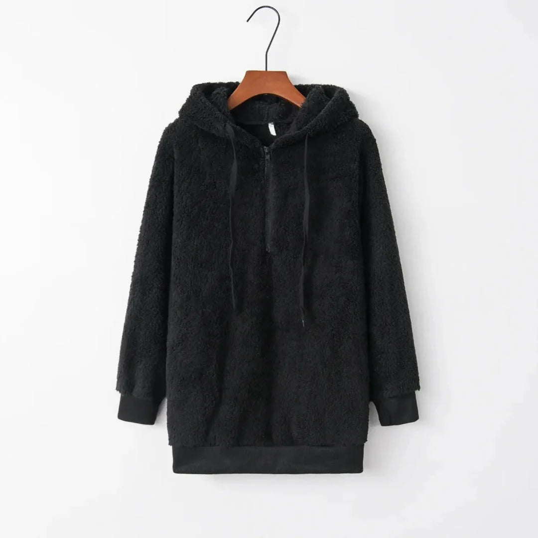 Drune | Übergroßer Sherpa-Fleece-Hoodie