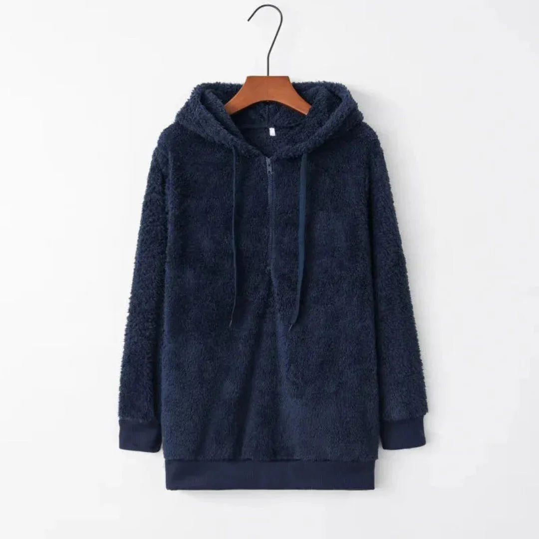 Drune | Übergroßer Sherpa-Fleece-Hoodie