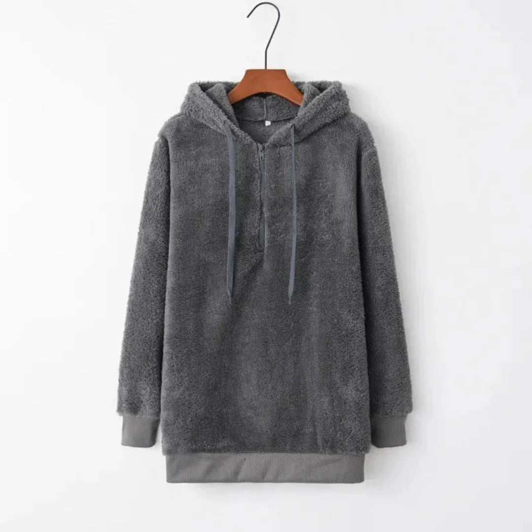 Drune | Übergroßer Sherpa-Fleece-Hoodie